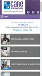 Mobile Screenshot of carefrederick.com