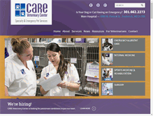 Tablet Screenshot of carefrederick.com